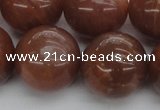 CMS1007 15.5 inches 18mm round AA grade moonstone gemstone beads