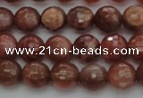 CMS1011 15.5 inches 6mm faceted round AA grade moonstone beads
