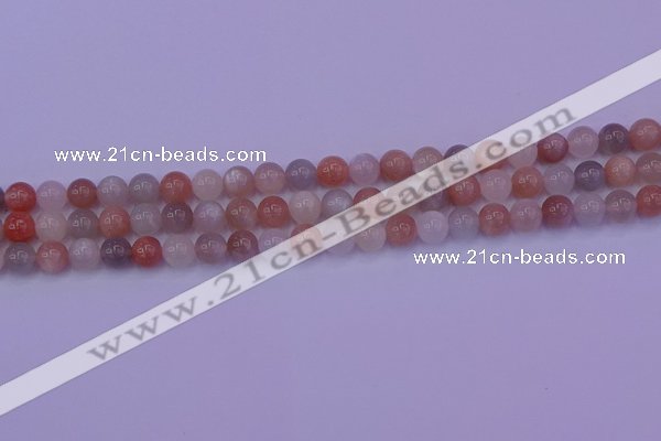 CMS621 15.5 inches 6mm round rainbow moonstone beads wholesale