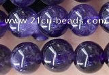 CNA1137 15.5 inches 8mm round amethyst gemstone beads wholesale