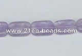 CNA150 15.5 inches 10*14mm rectangle natural amethyst beads wholesale