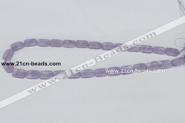 CNA150 15.5 inches 10*14mm rectangle natural amethyst beads wholesale
