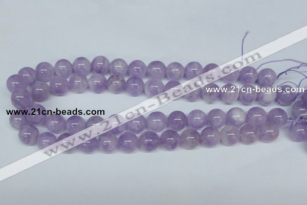 CNA405 15.5 inches 16mm round natural lavender amethyst beads