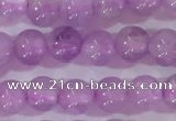 CNA950 15.5 inches 4mm round natural lavender amethyst beads