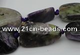 CNG1048 15.5 inches 12*16mm - 25*35mm nuggets charoite gemstone beads