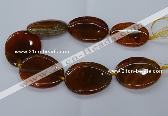CNG2626 15.5 inches 40*50mm - 45*55mm freeform agate gemstone beads