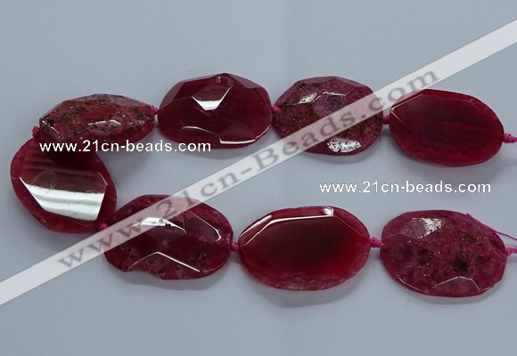 CNG2649 15.5 inches 30*38mm - 40*50mm freeform agate beads