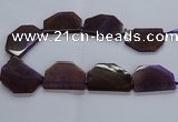 CNG2747 15.5 inches 30*45mm - 35*50mm freeform agate beads