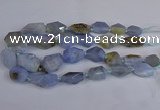 CNG2835 15.5 inches 12*16mm - 22*35mm nuggets blue lace agate beads
