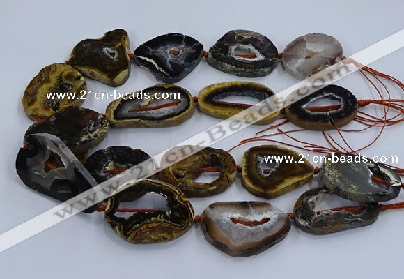 CNG3130 15.5 inches 35*40mm - 35*45mm freeform opal gemstone beads