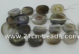 CNG3450 15.5 inches 30*35mm - 35*45mm freeform druzy agate beads