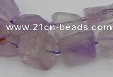 CNG5242 15.5 inches 8*12mm - 15*25mm nuggets amethyst beads