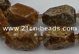 CNG5456 15.5 inches 12*16mm - 15*22mm faceted nuggets opal beads