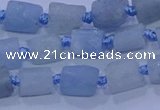 CNG5900 15.5 inches 4*6mm - 6*10mm nuggets rough aquamarine beads