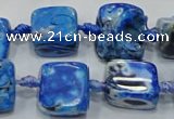 CNG6005 15.5 inches 12*16mm - 15*18mm nuggets agate beads