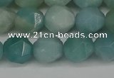 CNG6175 15.5 inches 10mm faceted nuggets amazonite gemstone beads