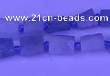 CNG7632 15.5 inches 5*6mm - 8*10mm nuggets aquamarine beads