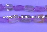 CNG7634 15.5 inches 5*7mm - 8*10mm nuggets mixed quartz beads