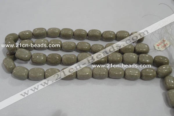 CNG780 15.5 inches 15*20mm nuggets jasper beads wholesale