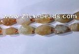 CNG7952 15.5 inches 15*25mm - 20*40mm nuggets citrine beads