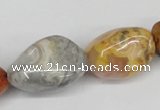 CNG86 15.5 inches 12*14mm - 25*30mm nuggets agate gemstone beads