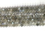 CNG9055 15.5 inches 6mm faceted nuggets labradorite gemstone beads
