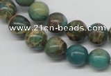 CNI04 16 inches 10mm round natural imperial jasper beads wholesale