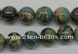 CNI05 16 inches 12mm round natural imperial jasper beads wholesale