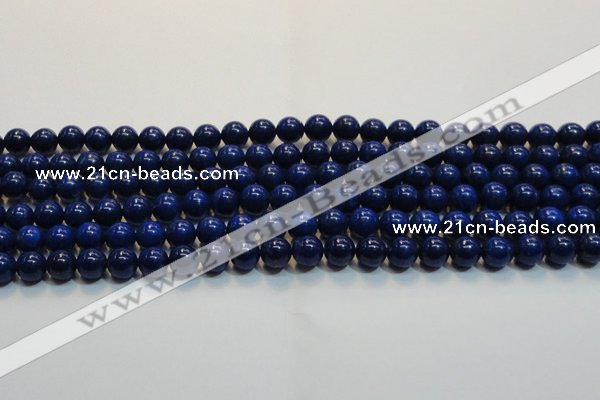 CNL1054 15.5 inches 7.5mm - 8mm round A+ grade natural lapis lazuli beads