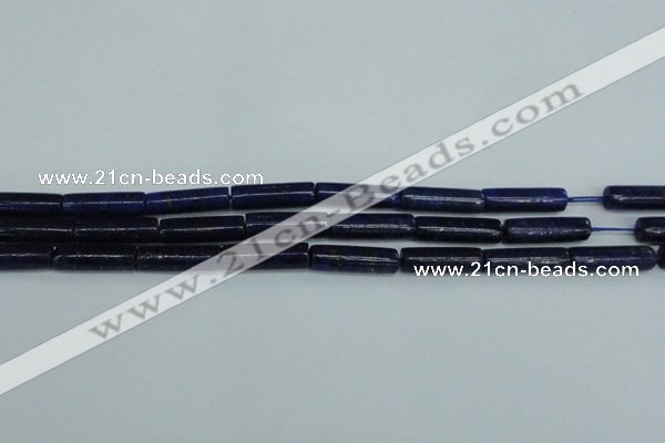 CNL1510 15.5 inches 6*20mm tube lapis lazuli beads wholesale