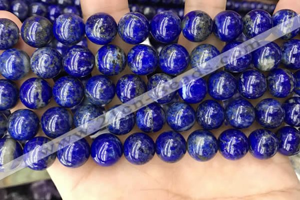 CNL1703 15.5 inches 10mm round lapis lazuli gemstone beads