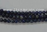 CNL202 15.5 inches 4mm round natural lapis lazuli beads wholesale