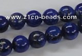 CNL216 15.5 inches 10mm round A+ grade natural lapis lazuli beads