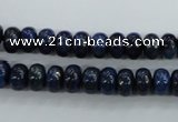 CNL862 15.5 inches 5*8mm rondelle natural lapis lazuli gemstone beads