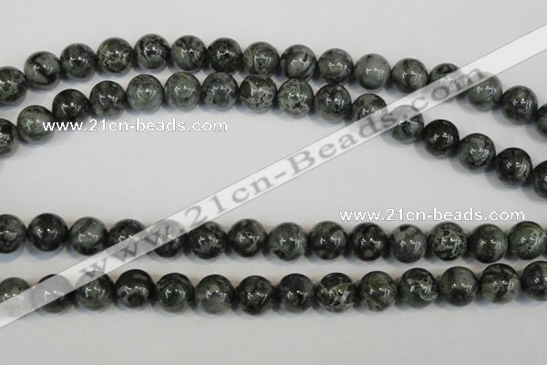 CNS403 15.5 inches 10mm round natural serpentine jasper beads