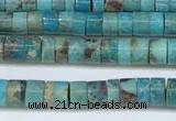 CNT523 15.5 inches 3mm - 3.5mm heishi turquoise gemstone beads