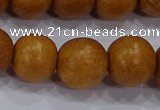 CNW05 15.5 inches 12mm round nangka wood beads wholesale