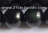 COB725 15.5 inches 14mm round black obsidian gemstone beads