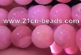 COP1527 15.5 inches 7mm round natural pink opal gemstone beads
