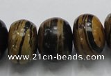 COP206 15.5 inches 14*20mm rondelle natural brown opal gemstone beads