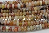 COP301 15.5 inches 2*4mm rondelle brandy opal gemstone beads wholesale