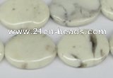 COP816 15.5 inches 18*25mm oval natural African opal beads