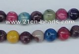COP853 15.5 inches 8mm round dyed African opal gemstone beads