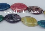 COP867 15.5 inche 12*20mm marquise dyed African opal gemstone beads