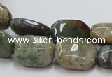 COS25 15.5 inches 13*18mm octagonal ocean stone beads wholesale