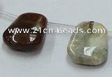 COS34 15.5 inches trapezoid 18*25mm ocean stone beads wholesale