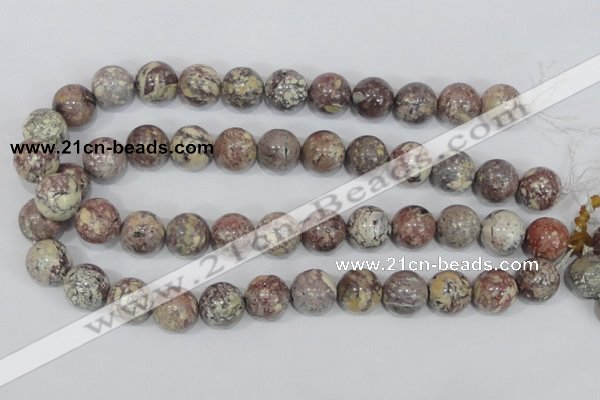 COT04 15.5 inches 14mm round osmanthus stone beads wholesale