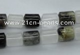 COZ11 15.5 inches 8*10mm column opal quartz beads wholesale