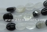 COZ20 15.5 inches 8*10mm oval opal quartz beads wholesale