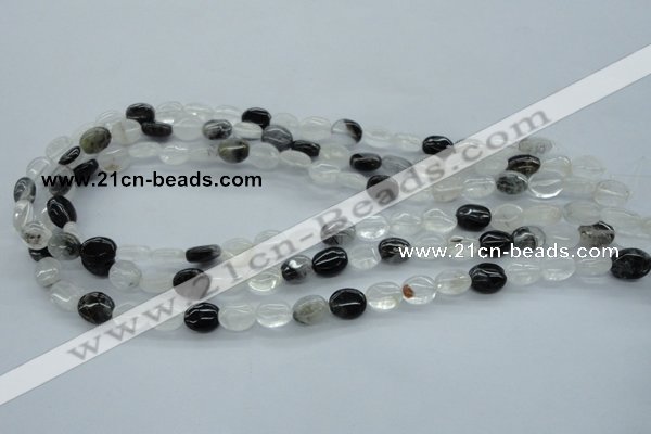 COZ20 15.5 inches 8*10mm oval opal quartz beads wholesale